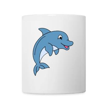 Children dolphin - Mug - white - Front