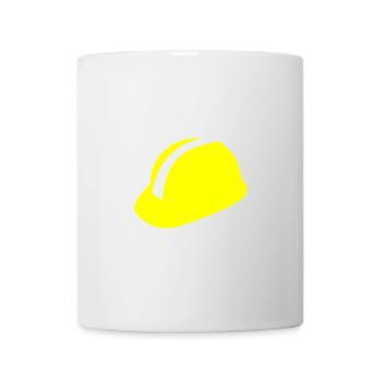 Schutzhelm - Tasse - Weiß - Vorne