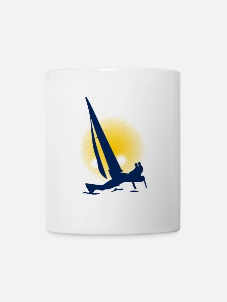 catamaran - Mug - white