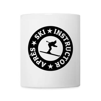 Après-Ski Instructor Skifahrer Skilehrer - Tasse - Weiß - Vorne