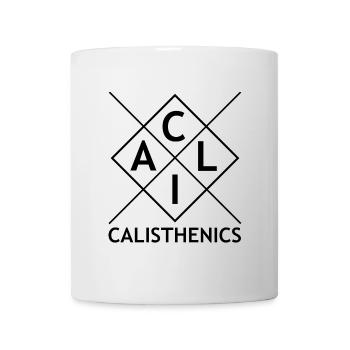 Geometric calisthenics logo - Mug - white - Front
