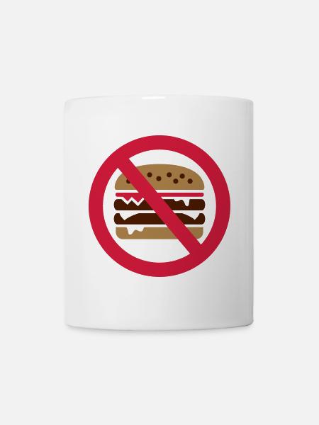 Burger - Tasse - Weiß