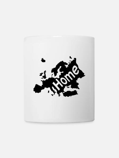 Carte Europe - Europe - Mug blanc - blanc