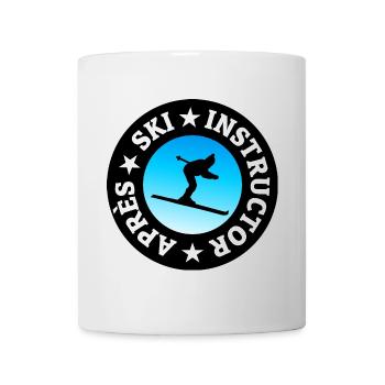 Après-Ski Instructor (Skier) - Mug - white - Front