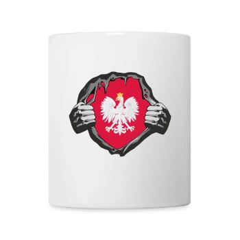 Polen Brust / Geschenk Warschau Krakau - Tasse - Weiß - Vorne