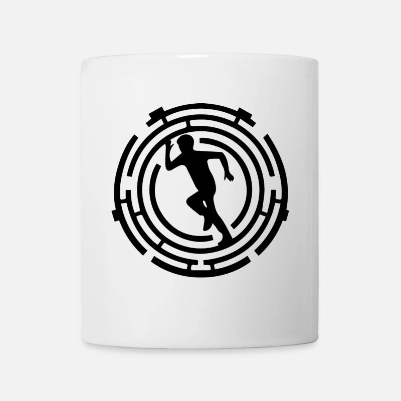 Running - Tasse - Weiß