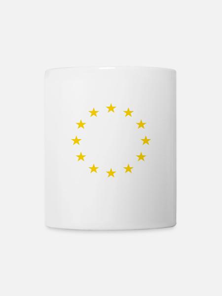 European Union Stars EU Flag - Mug - white