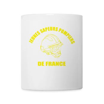 Jeunes Sapeurs Pompiers de France - Mug blanc - blanc - Devant