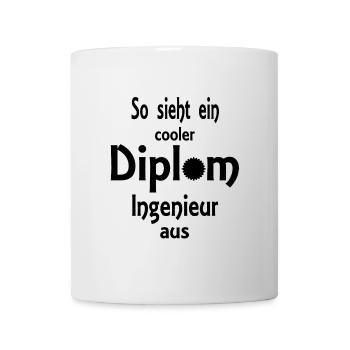 Ingenieur und Universität - Tasse - Weiß - Vorne