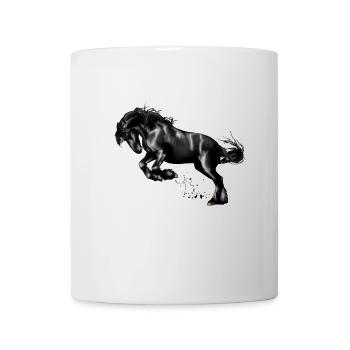 cheval - Mug blanc - blanc - Devant