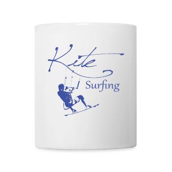 Kite - Surfing - Mug blanc - blanc - Devant
