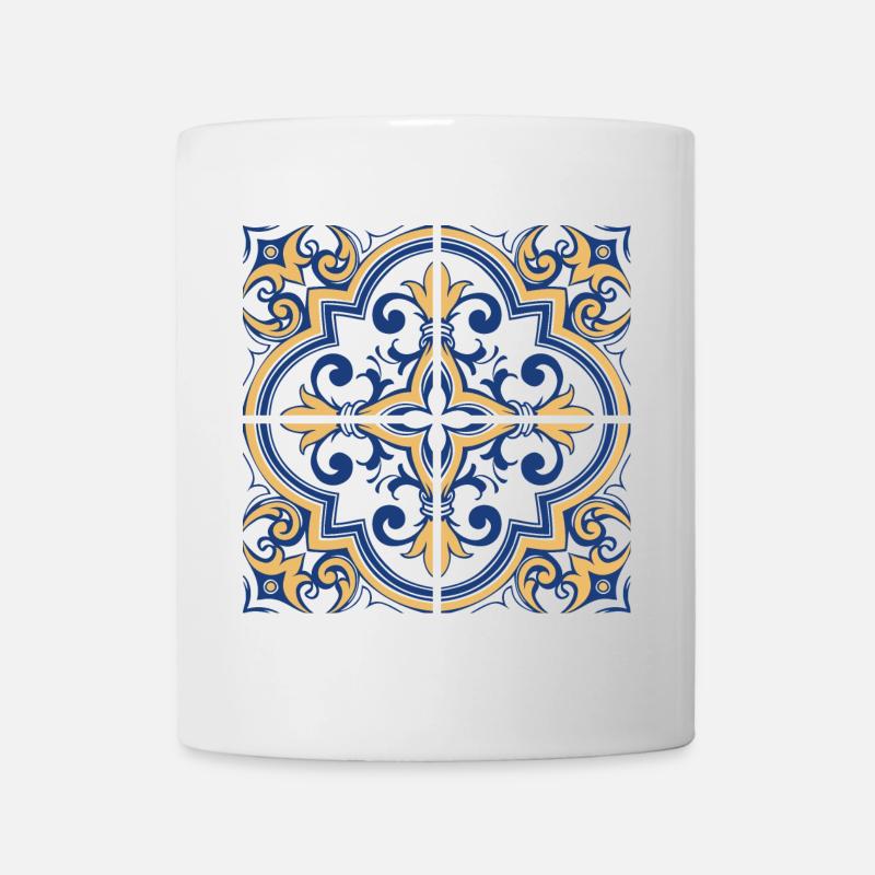 Portuguese tiles 1 - Tasse - Weiß