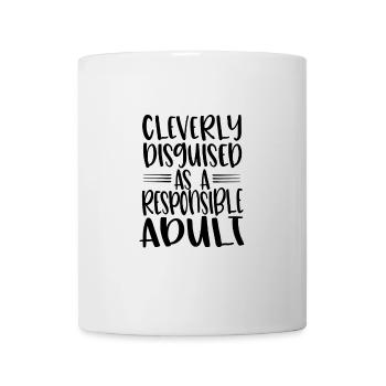 Humor Responsibility Adult - Mug - white - Front