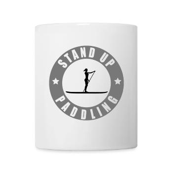 Stand Up Paddling - Mug - white - Front