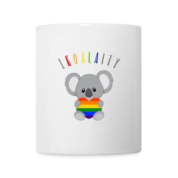 Equality LGBT Koala Gay Pride CSD Wortspiel - Tasse - Weiß - Vorne