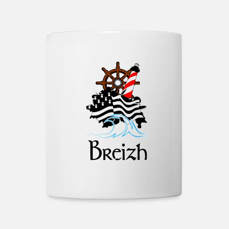 Bretagne - Mug blanc - blanc