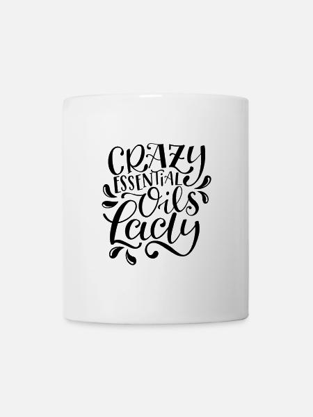 Crazy Essential Oils Lady - Tasse - Weiß