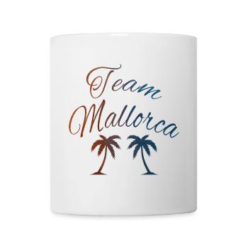 équipe de Majorque - Mug blanc - blanc - Devant