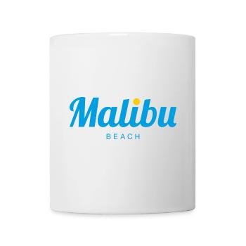 MALIBU Beach California - Tasse - Weiß - Vorne
