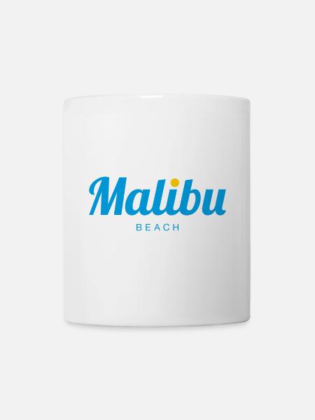 MALIBU Beach California - Mug - white
