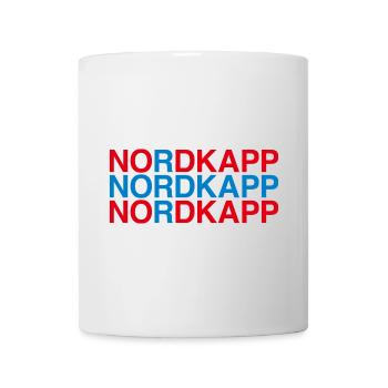 NORDKAPP Norway - Norway - Norwegian Flag - Mug - white - Front