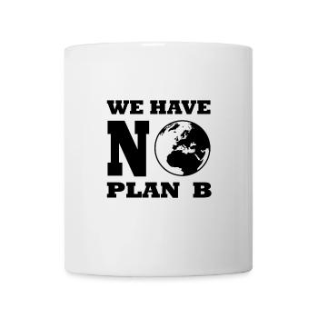Planet Erde - Tasse - Weiß - Vorne