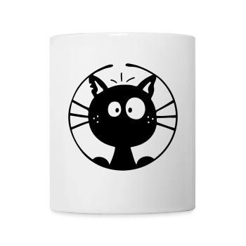 Mignon Chat - Mug blanc - blanc - Devant