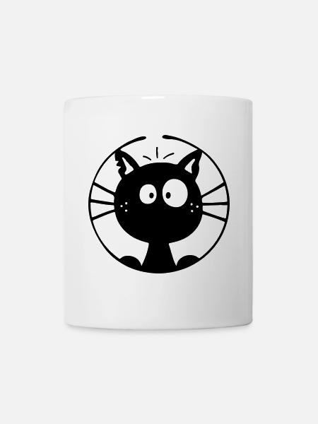Mignon Chat - Mug blanc - blanc