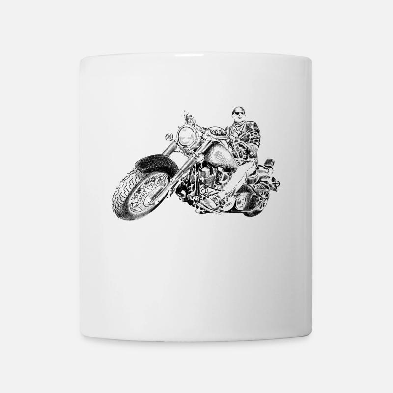 chopper - Tasse - Weiß