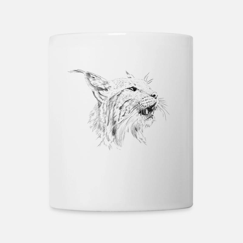 Lynx - Mug blanc - blanc