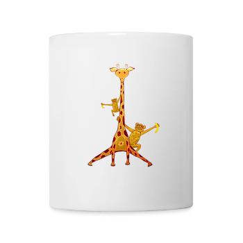 Spaß Zoo - Tasse - Weiß - Vorne