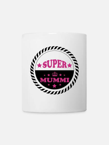 Super mummi - Mug - white