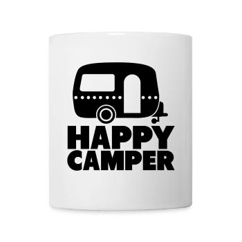 happy camper - Mug - white - Front