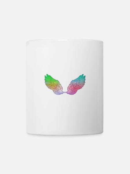 Flügel - Tasse - Weiß