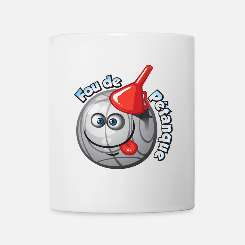 Maboule de pétanque - Mug blanc - blanc