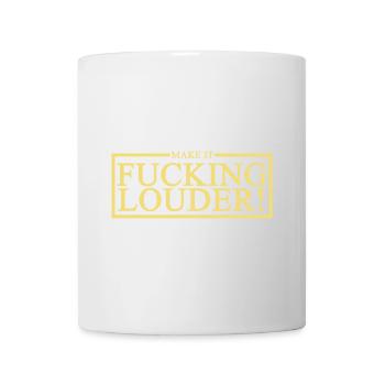 Musik Lauter Lauter - Tasse - Weiß - Vorne