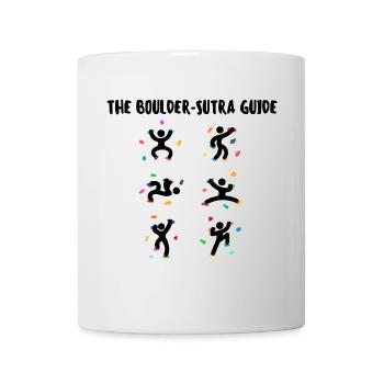 Boulder Escalade Alpinisme Drôle de sort Humour - Mug blanc - blanc - Devant