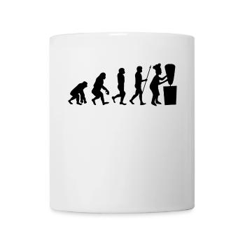 Evolution doner kebab kebap skewer meat food - Mug - white - Front
