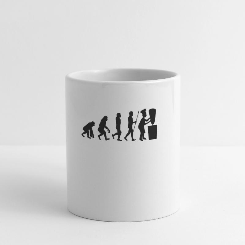 Evolution Döner Kebab Kebap Spieß Fleisch Essen Tasse