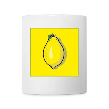 lemon lemon - Mug - white - Front