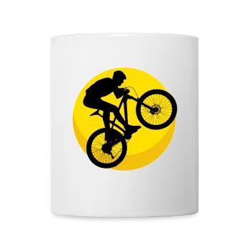 Mountain bike | Mountain biking - Mug - white - Front