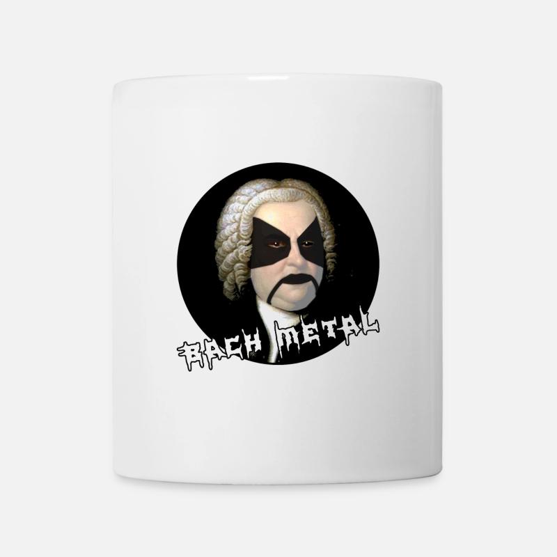 BACH BLACK METAL - Mug - white