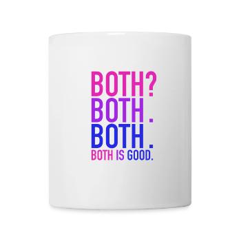 Bisexuel LGBT deux fierté gaie CSD amour amour - Mug blanc - blanc - Devant