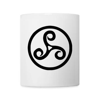 tribal - Mug blanc - blanc - Devant