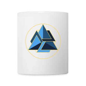 Antahkarana double 2 - Mug blanc - blanc - Devant
