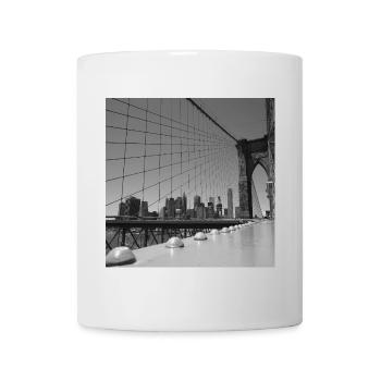 Brooklyn-Brücke - Tasse - Weiß - Vorne