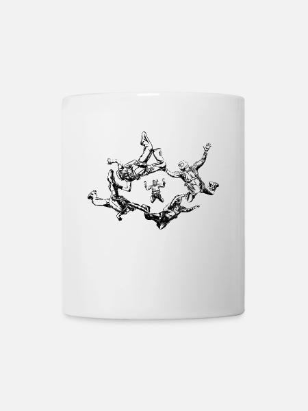 skydivers - Mug blanc - blanc
