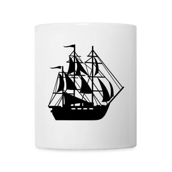 Schiff - Tasse - Weiß - Vorne