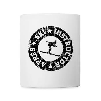 Après-Ski Instructor Wintersport Qualitätssiegel - Tasse - Weiß - Vorne