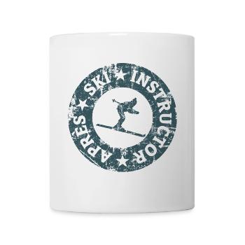 Après-Ski Instructor Skifahrer Qualitätssiegel - Tasse - Weiß - Vorne